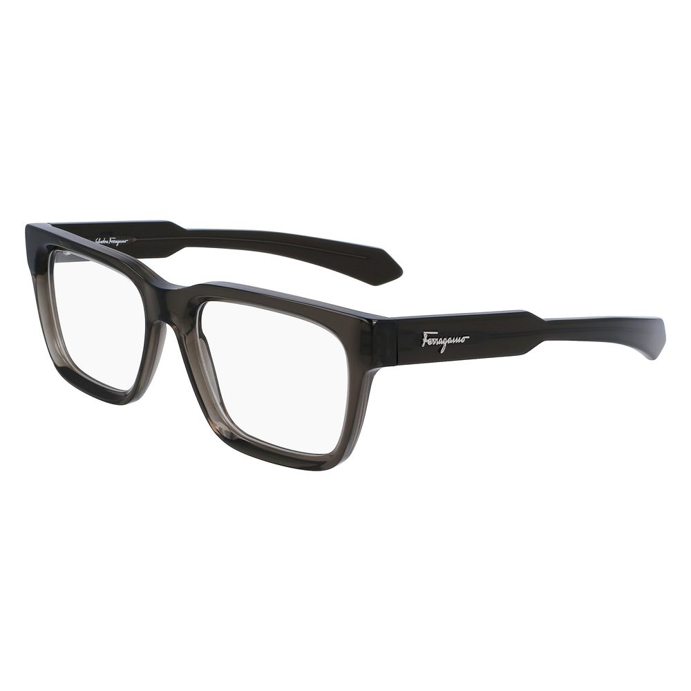 New Salvatore Ferragamo SF-2941 023 Crystal Deep Grey Eyeglasses 54/18/145